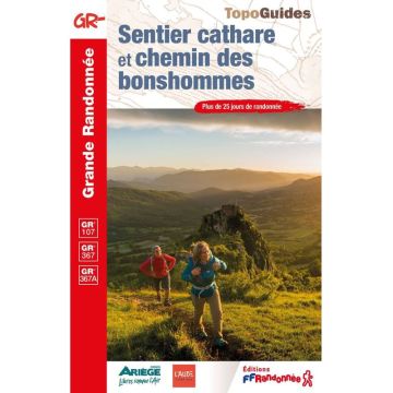 Guide de randonnée Sentier Cathare et chemins des bonshommes / Topoguide