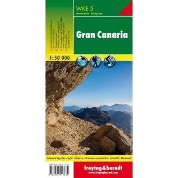Wanderkarte Gran Canaria 1:50 000 / Freytag & Berndt