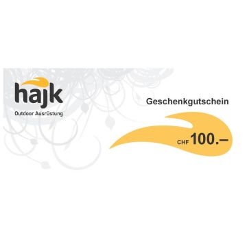 Geschenkgutschein print@home hajk CHF 100
