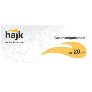 Geschenkgutschein print@home hajk CHF 20
