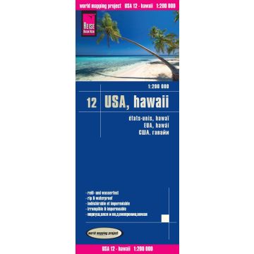 Carte routière Hawaï 1:200 000 / Reise Know-How