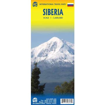 Carte routière Siberia 1:3.6 Mio. / ITMB