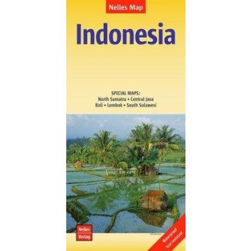 Strassenkarte Indonesia 1:4 500 000 / Nelles