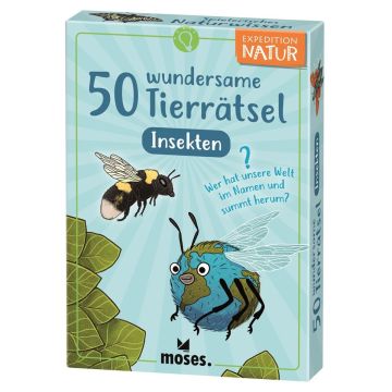 50 wundersame Tierrätsel - Insekten / moses