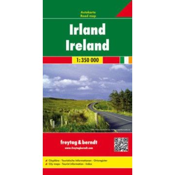 Carte routière Irlande 1:350 000 / Freytag & Berndt