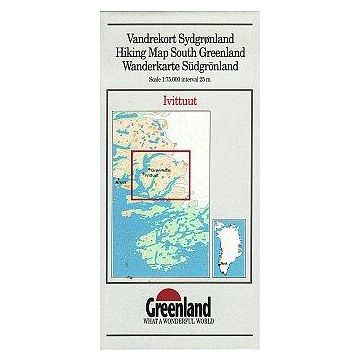 Wanderkarte Grönland 4 Ivittuut 1:75 000 / Harvey Maps