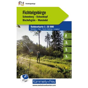 Wanderkarte Fichtelgebirge 1:35 000 Outdoorkarte 36 / Kümmerly & Frey