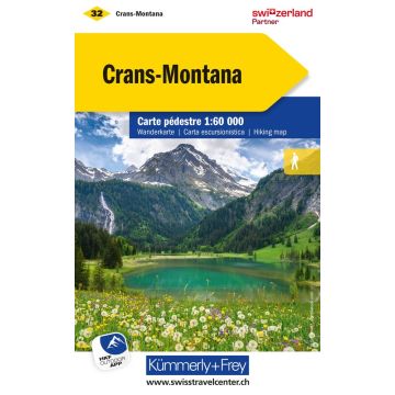 Wanderkarte 32 Crans Montana 1:60 000 / Kümmerly & Frey