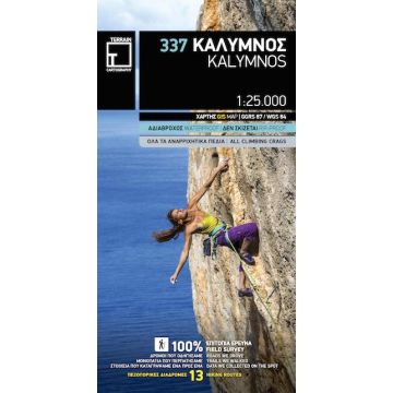 Topographische Karte Kalymnos 1:25 000 / Terrain Maps 337