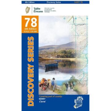 Topografische Karte OS Ireland 78 Kerry 1:50 000 
