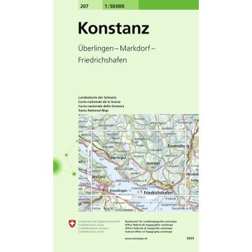 207 Konstanz 1:50 000 / Swisstopo