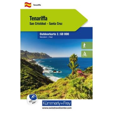 Outdoorkarte Teneriffa 1:60 000 / Kümmerly & Frey