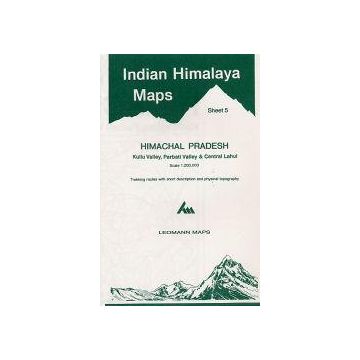 Indian Himalaya Maps 5 Himachal Pradesh 1:200 000