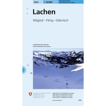 236 S Lachen Carte de randonnée à ski 1:50 000
