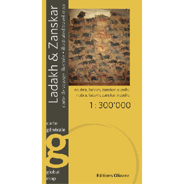 Topographische Karte Ladakh Zanskar 1:300 000 / Olizane