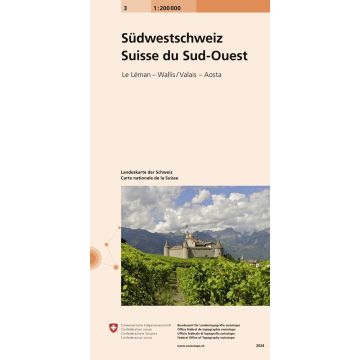 Suisse du Sud-Ouest 1:200 000 / feuille 3