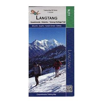 Trekking Map Langtang 1:125 000 / Nepa Maps