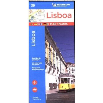 Stadtplan Lisboa Lissabon 1:11 000 / Michelin