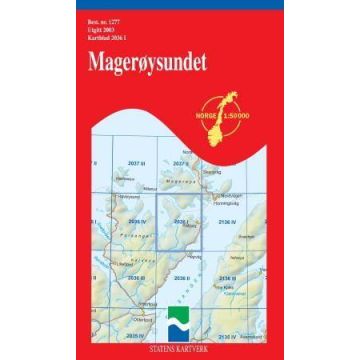 Norge 2036 I Mageroysundet 1:50 000 Norge / Statens Ka