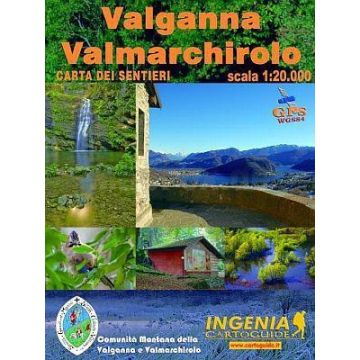Carte de randonnée Valganna Valmarchirolo 1:20 000 / Ingenia