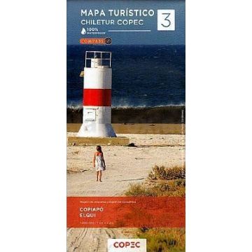Carte routière Chile Copiapo Elqui 1:400 000 / Compass