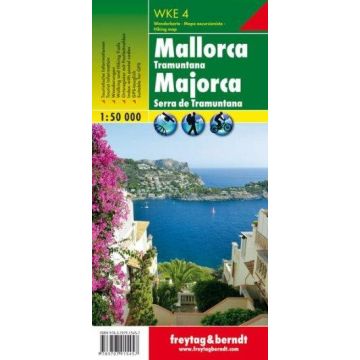 Carte de randonnée Majorque Tramuntana 1:50 000 / Freytag & Berndt
