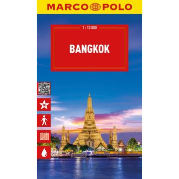 Plan de ville Bangkok 1:15 000 / Marco Polo City Map