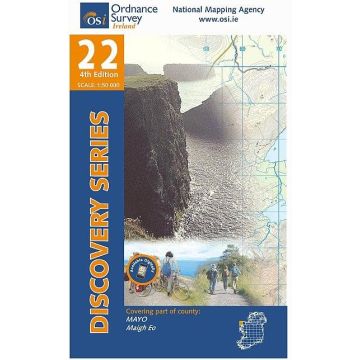 Topografische Karte OS Ireland 22 Mayo 1:50 000