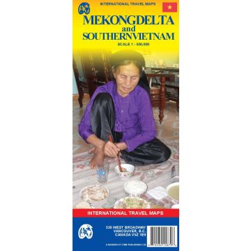 Strassenkarte Mekong Delta & Southern Vietnam 1:500 000 / ITMB