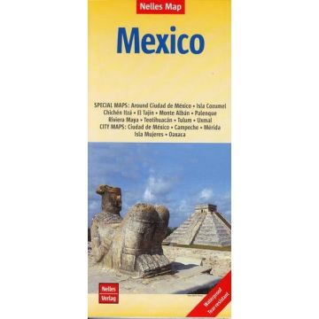 Strassenkarte Mexico 1: 2 500 000 / Nelles