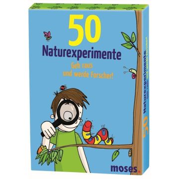 50 Naturexperimente - Geh raus und werde Forscher! / moses