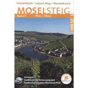 Carte de loisirs Moselsteig 1:25 000