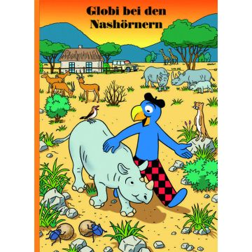 Globi bei den Nashörnern