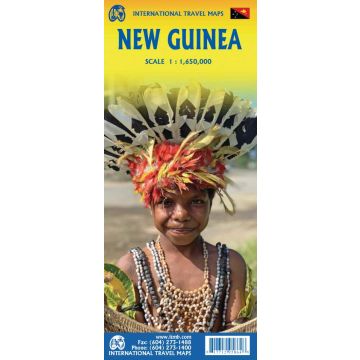 Strassenkarte New Guinea 1:1 650 000 / ITMB