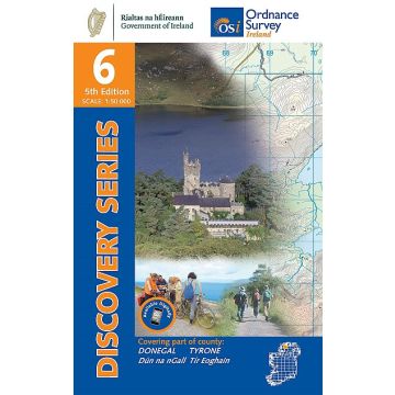 Topografische Karte OS Ireland 06 Donegal Tyrone 1:50 000