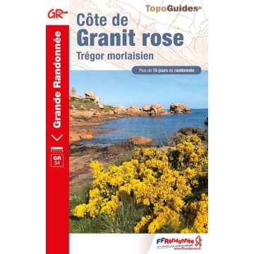Guide de randonnée Côte de Granit Rose Bretagne / Topoguide 