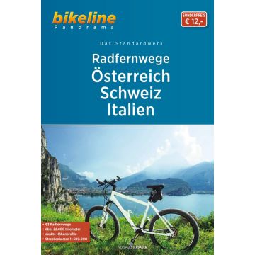 Veloführer Radfernwege Österreich Schweiz Italien / Bikeline / Esterbauer