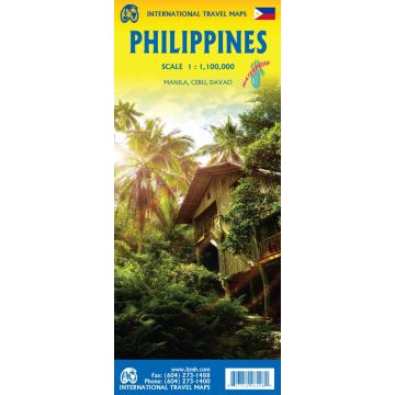 Strassenkarte Philippines 1:1 100 000 / ITMB