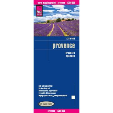 Carte routière Provence 1:250 000 / Reise Know-How