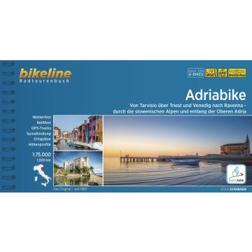 Veloführer Adriabike Tarvisio - Ravenna / Bikeline Esterbauer