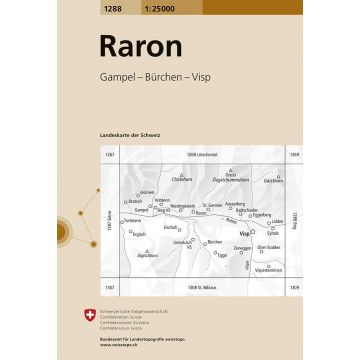 1288 Raron 1:25 000 / Swisstopo