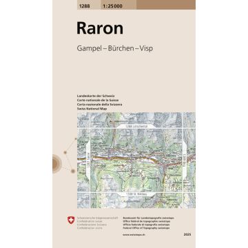 1288 Raron 1:25 000 / Swisstopo