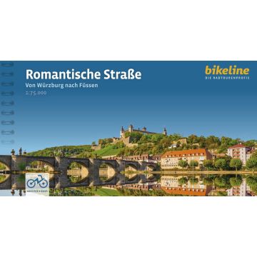Veloführer Romantische Strasse Bikeline / Esterbauer