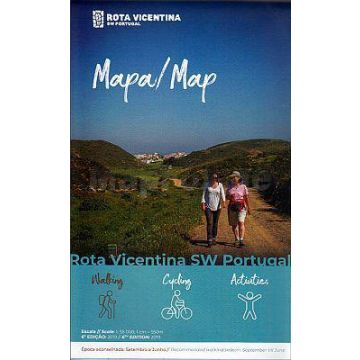 Wanderkarte Rota Vicentina 1:55 000