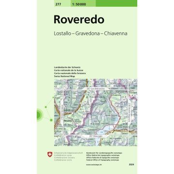 277 Roveredo 1:50 000 / Swisstopo