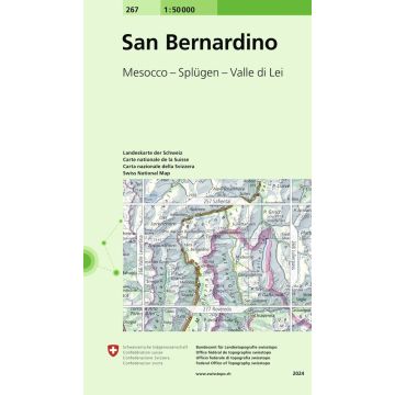 267 San Bernadino 1:50 000 / Swisstopo