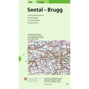 5005 Seetal - Brugg 1:50 000 / Swisstopo