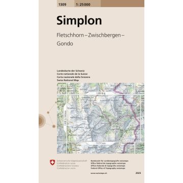 1309 Simplon 1:25 000 / Swisstopo