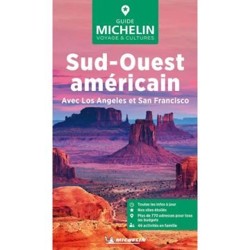 Guide de voyage Sud-Ouest Américain / Michelin Guide Vert