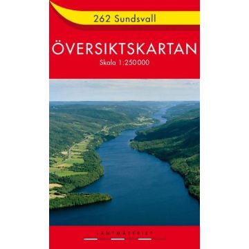 Översiktskarta 262 Sundsvall 1:250 000